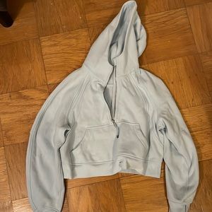 LULUEMON Scuba Hoodie in Powder Blue